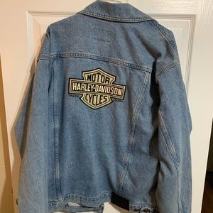 Harley Davidson Denim Jean Jacket
